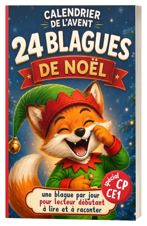 Livre 24 blagues de Noël